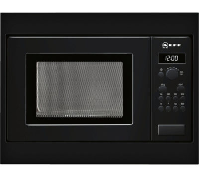 NEFF  H53W50S3GB Built-in Solo Microwave - Black